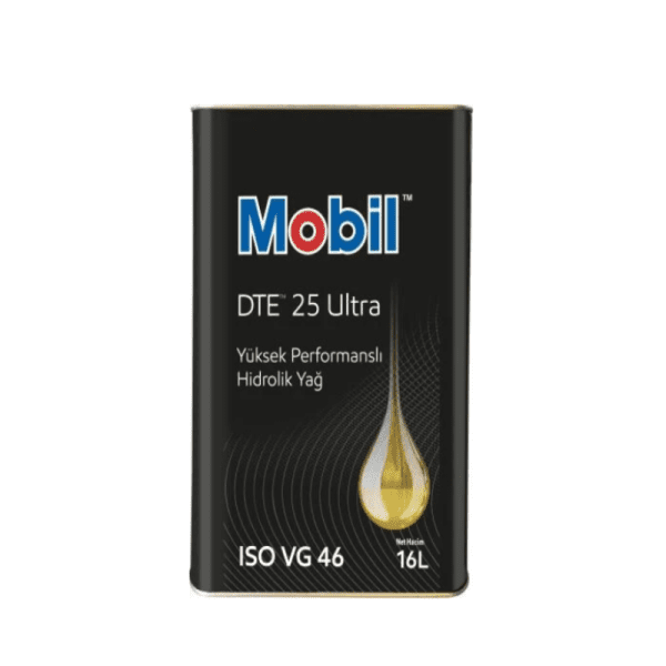 Mobil DTE 25 ISO VG 46 – 16 Litre Hidrolik Yağı